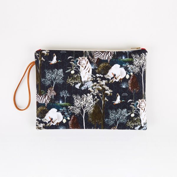 Pochette foncée petit format - ligne Ménagerie royale