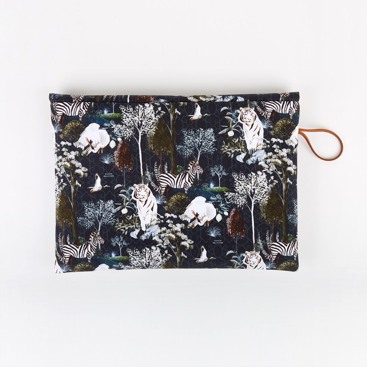 Pochette foncée grand format - ligne Ménagerie Royale