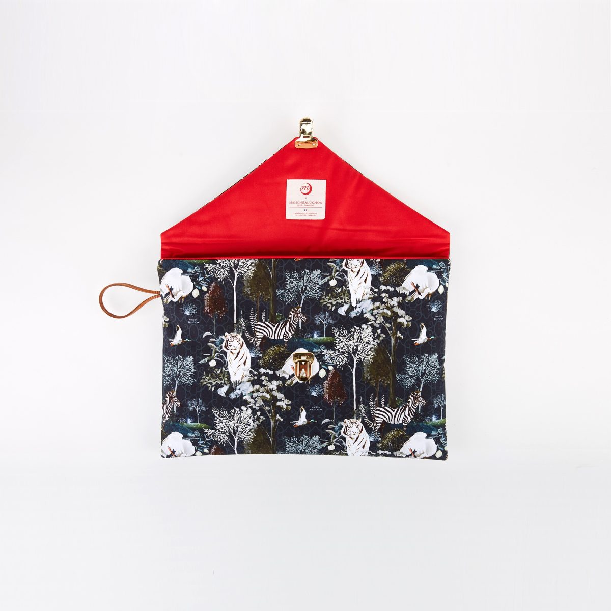 Pochette foncée grand format - ligne Ménagerie Royale