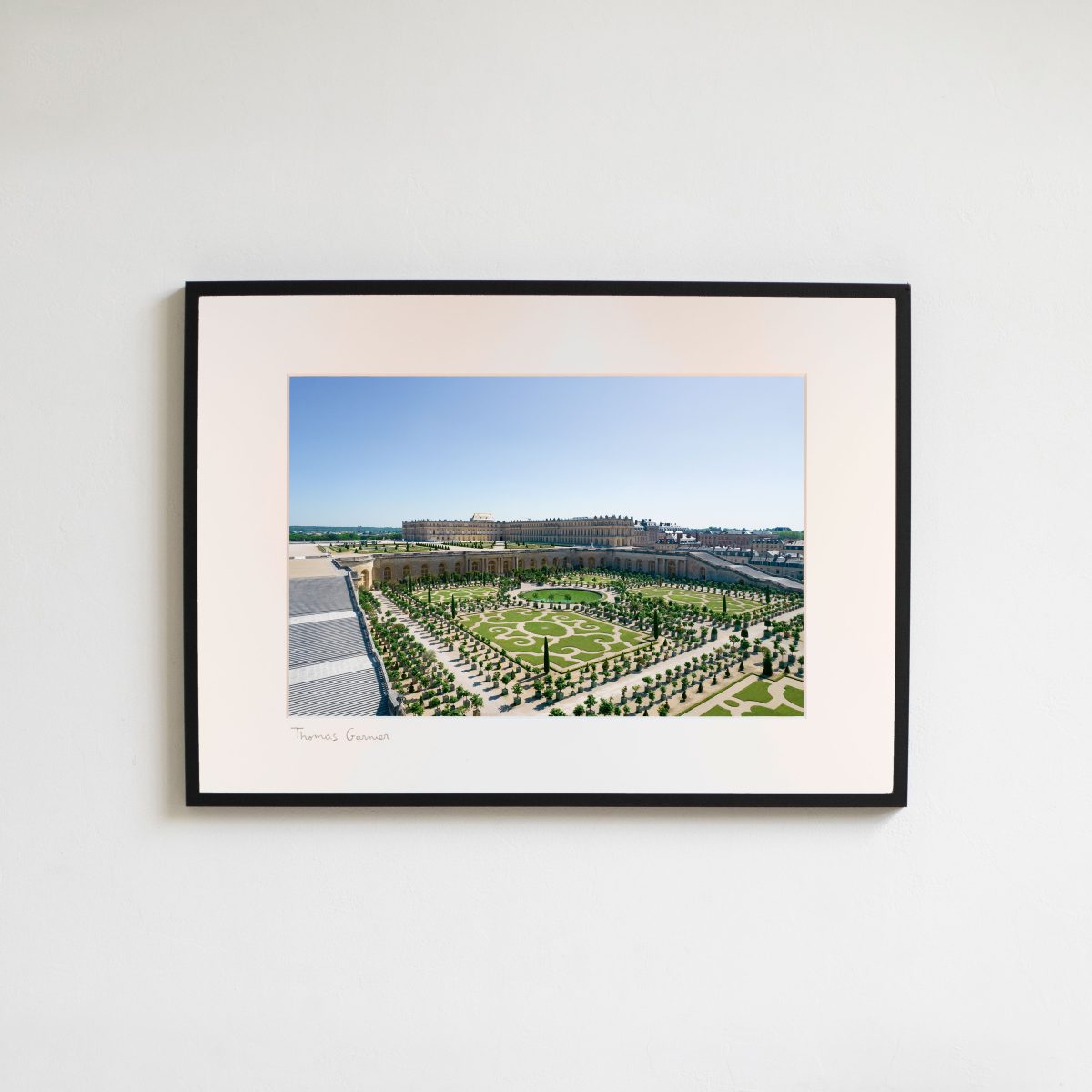 L'Orangerie vue du ciel par Thomas Garnier