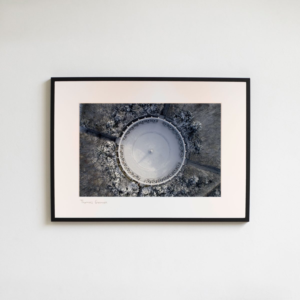 Le Bosquet de la Colonnade vu du ciel par Thomas Garnier