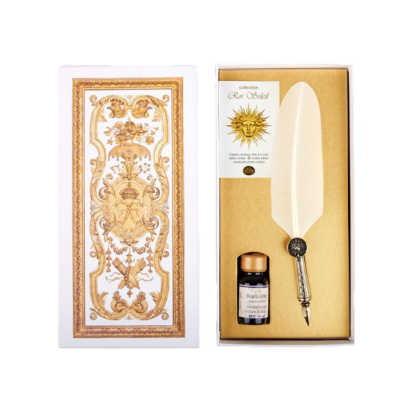 Coffret-écriture-plume-blanche