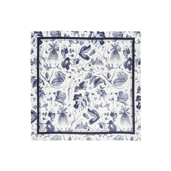 carre-soie-herbier-du-roi-bleu