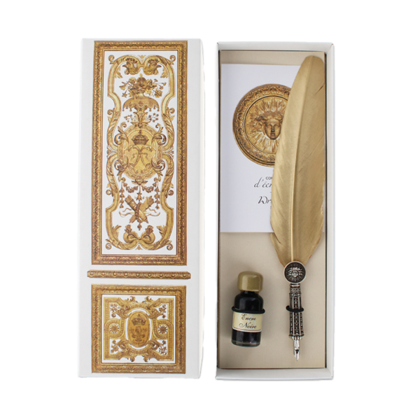 coffret-ecriture-plume-doree