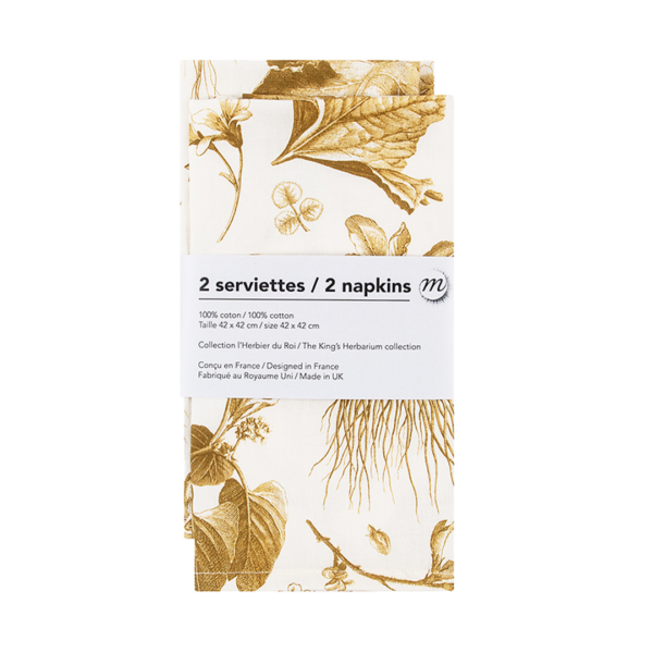 Lot-de-2-serviettes-de-table-bronze