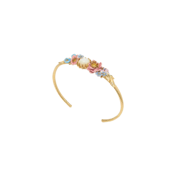 bracelet-jonc-fleurs