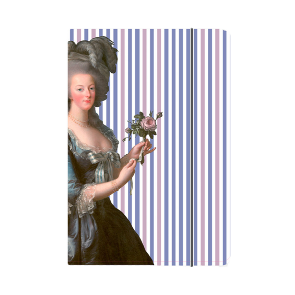 chemise portrait reine marie antoinette rose