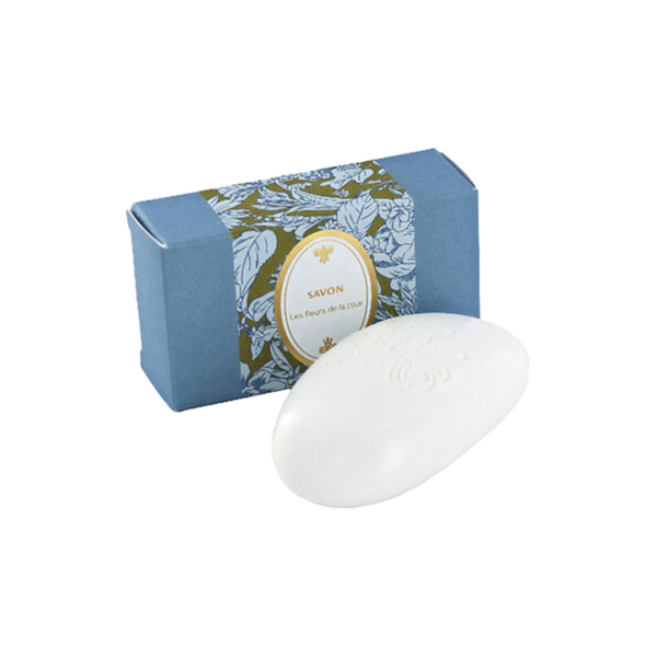 savon florale fleurs de la cour