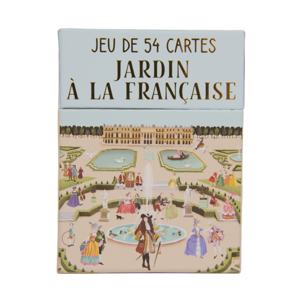 jeu 54 cartes - jardins