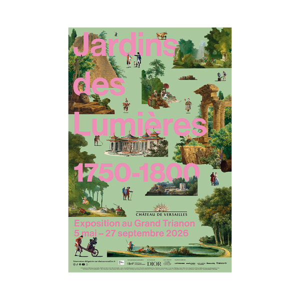 affiche jardins des lumières
